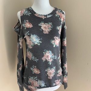 Women’s Cold Shoulder Sweater Blouse